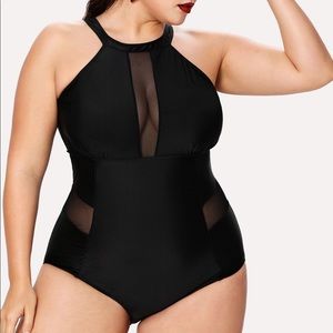 NWT JUST IN, Mesh One Piece Swimsuit